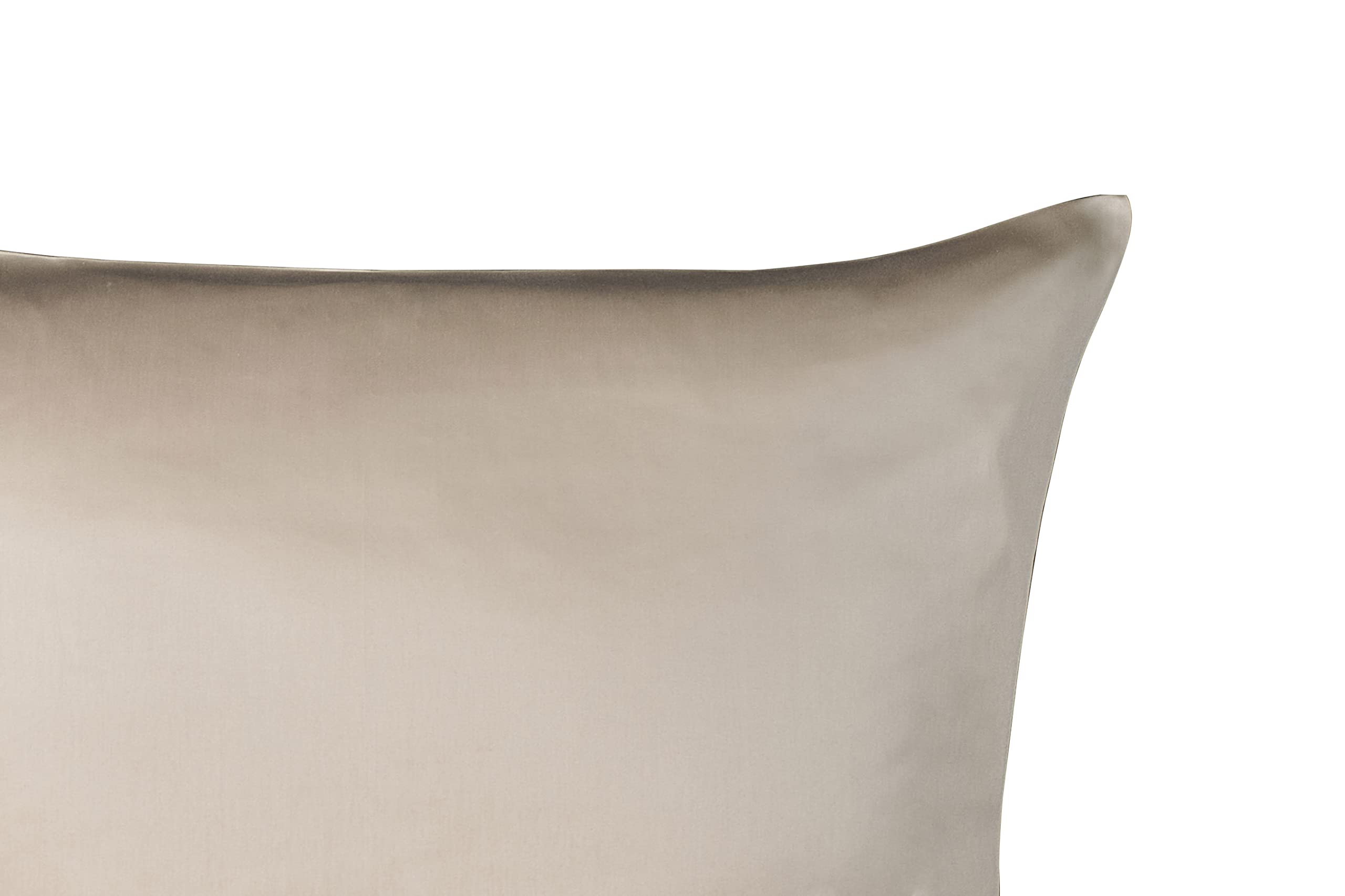 VANITA' DI RASO Cotton Satin Bed Linen Set, Premium Duvet Cover 135 x 200 cm, Pillowcase 80 x 80 cm, 100% Cotton Sand - Image 3