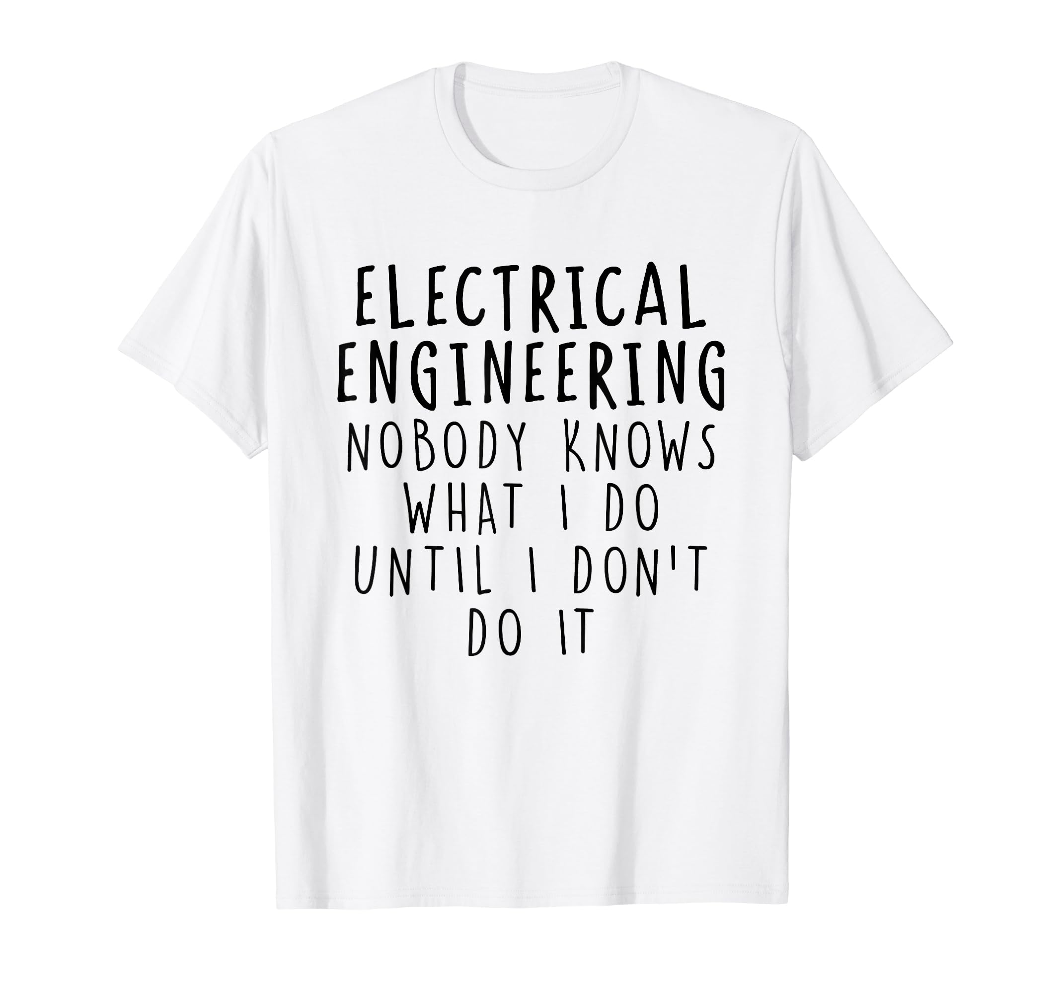 Funny Electrical Engineering TeesWomen's Electrical Engineer Modern Classic Casual White T-Shirt Small Graduation T-Shirt