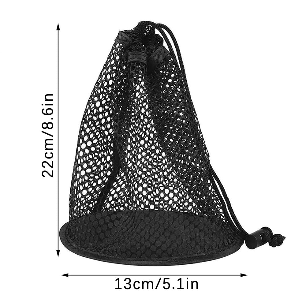 2 Pezzi Sacca in Rete per Il Golf, Pallina da Golf con Tasche, Borsa Porta Palline da Golf, Borsa a Rete per Riporre Il Tennis, Reti Portatili per Palline da Golf Ad Alta Resistenza, per Golf, Tennis