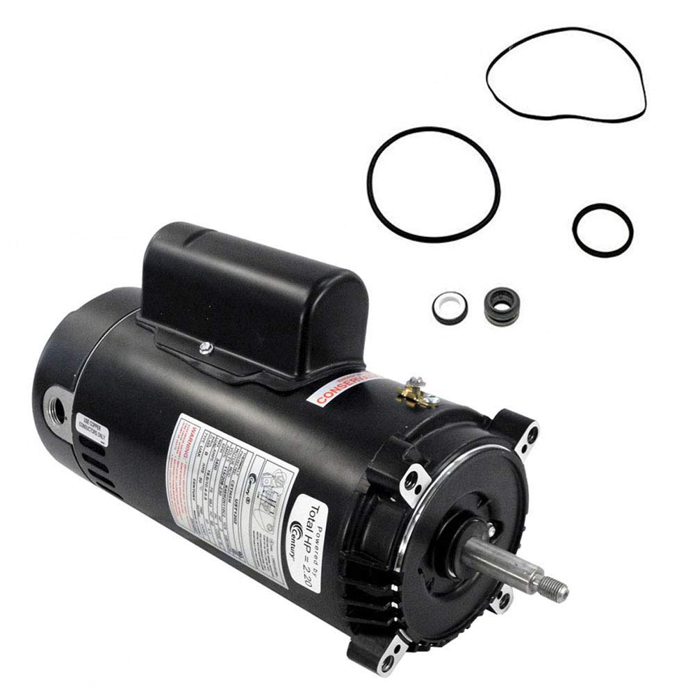 Puri TechHayward Super II 2HP SP3015X20AZ Replacement Motor Kit AO Smith UST1202 w/GO-KIT-2