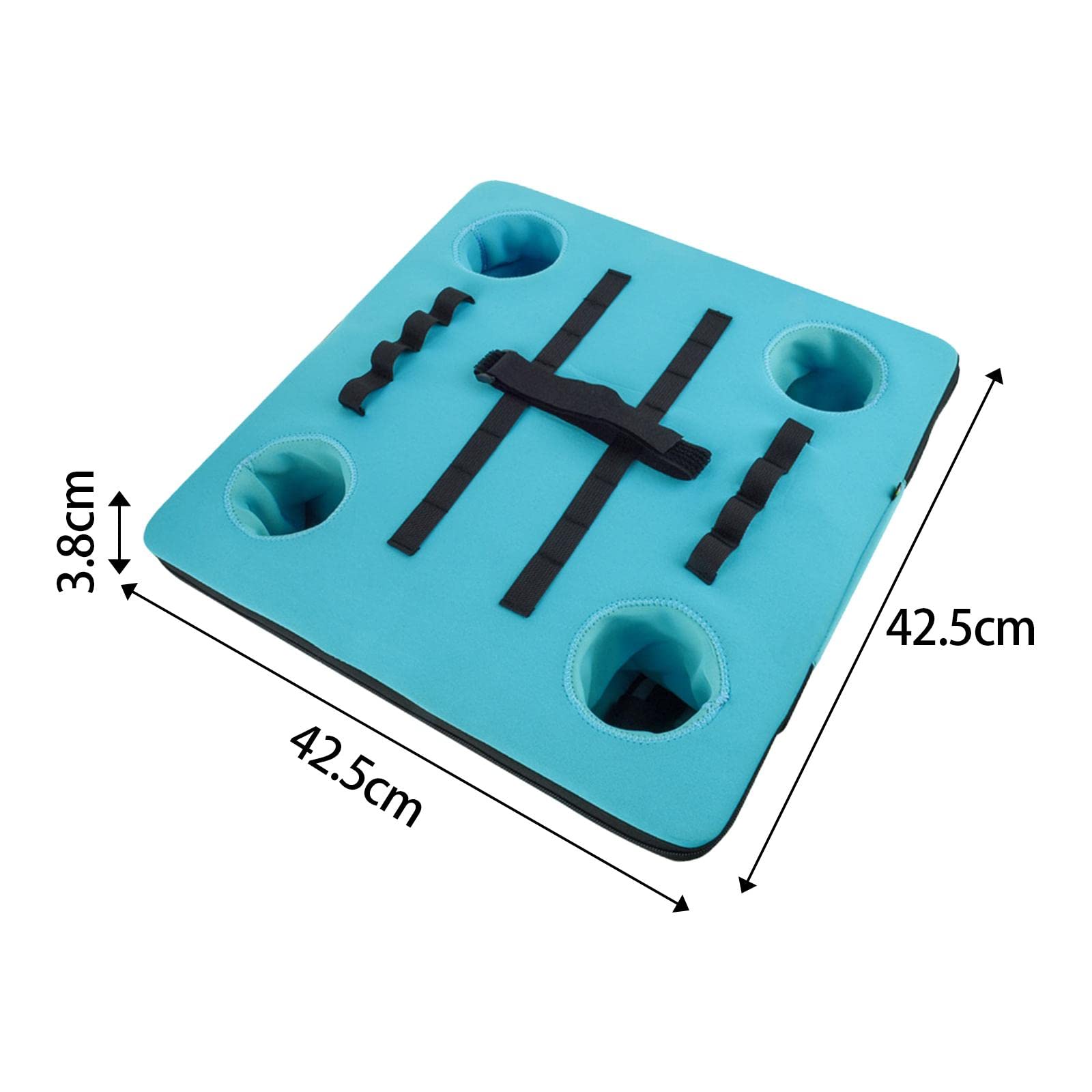 Altavoz Exterior Impermeable con Soporte para Teléfono para, Azul 42,5x42,5x3,8cm, Individual