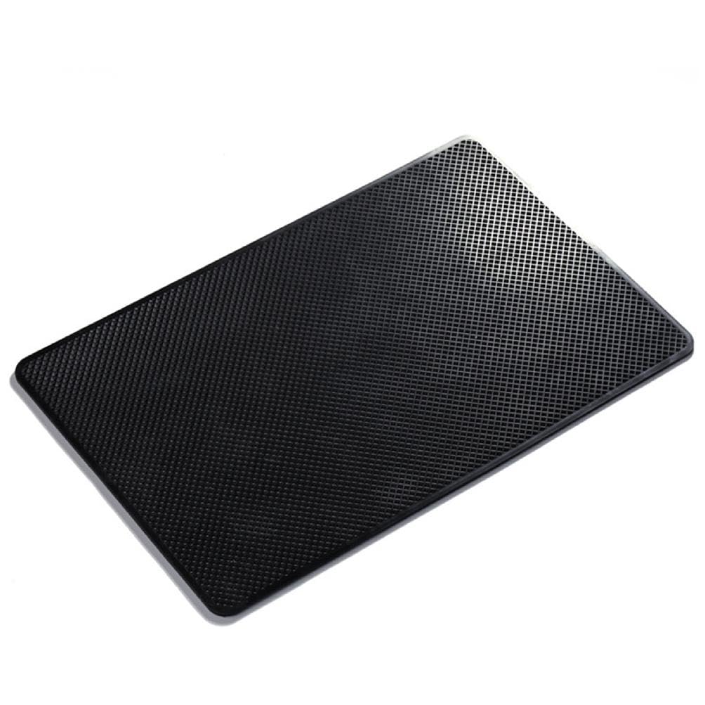 Anti Rutsch Matten Auto – 4 Stück, 14x8 Cm – Hält Handy, Schlüssel & Sonnenbrille Sicher Auf Dem Armaturenbrett