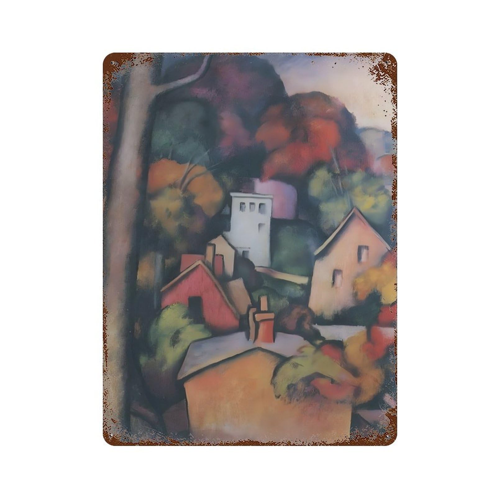 xiaoxiaoshen Thomas Hart Benton (35) Wall Decor Art Metal Tin Poster Modern Home Decor Art Home Bar Shop Decorations Vintage Sign 40x30cm