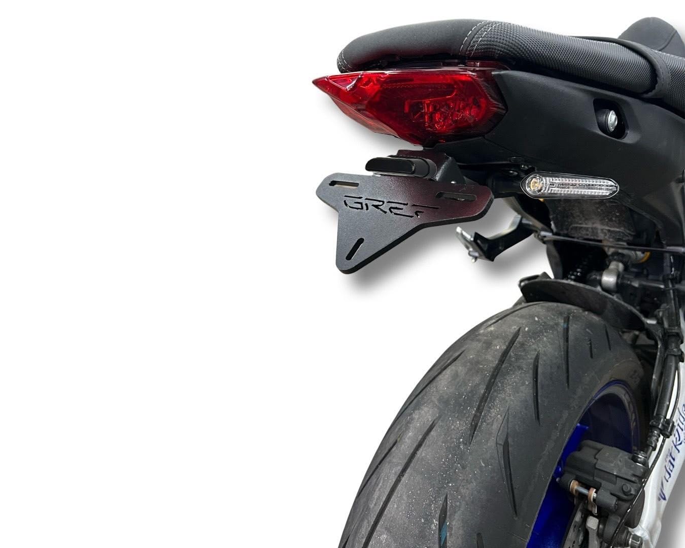 GREF License Plate Holder for Yamaha MT-09 2021-2023 (with flip-up