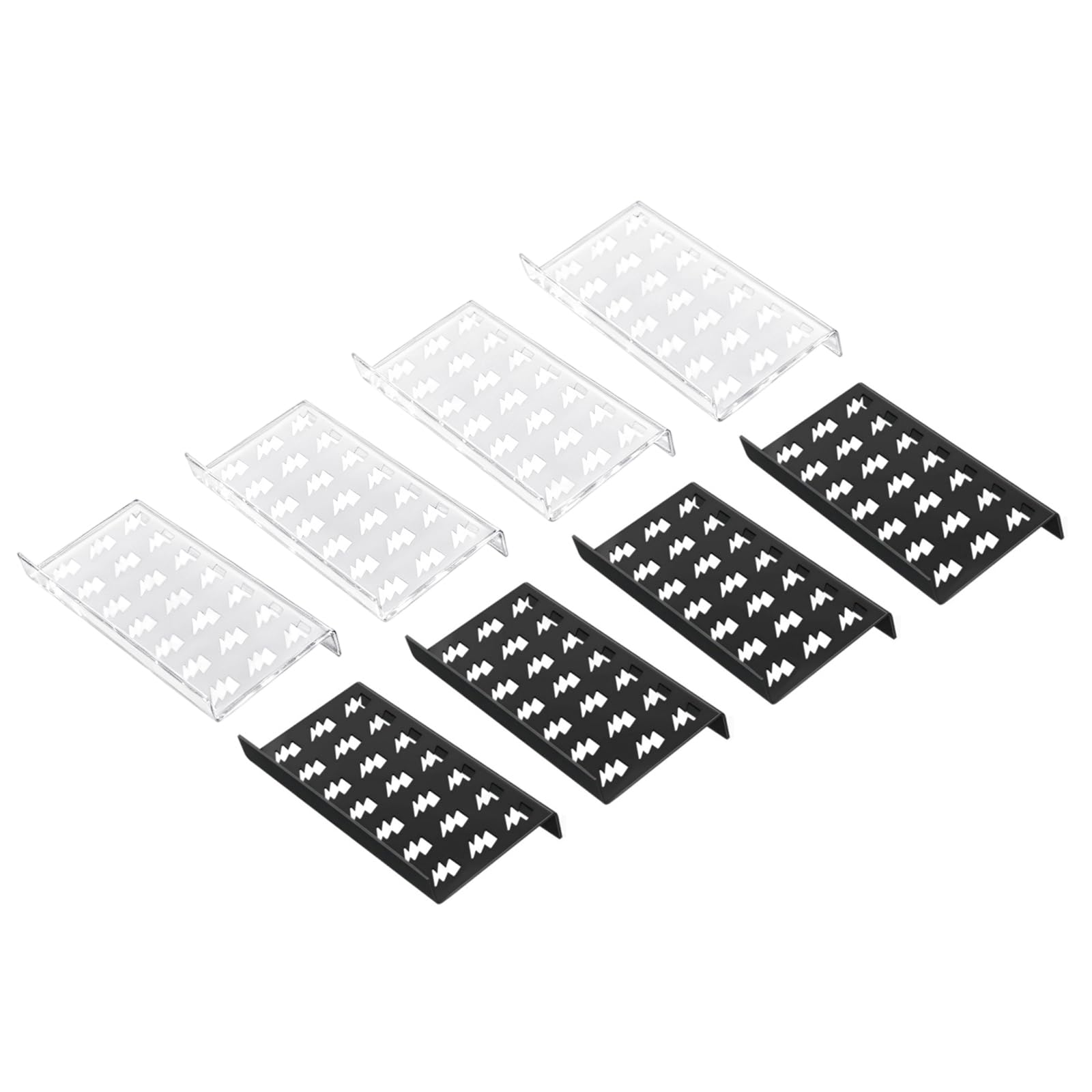 Whoasyst Premium Card Collection Organizers Stand with Reinforced Base and Clear Panels Suitable for Optimally Visibility Exhibition Card Stand