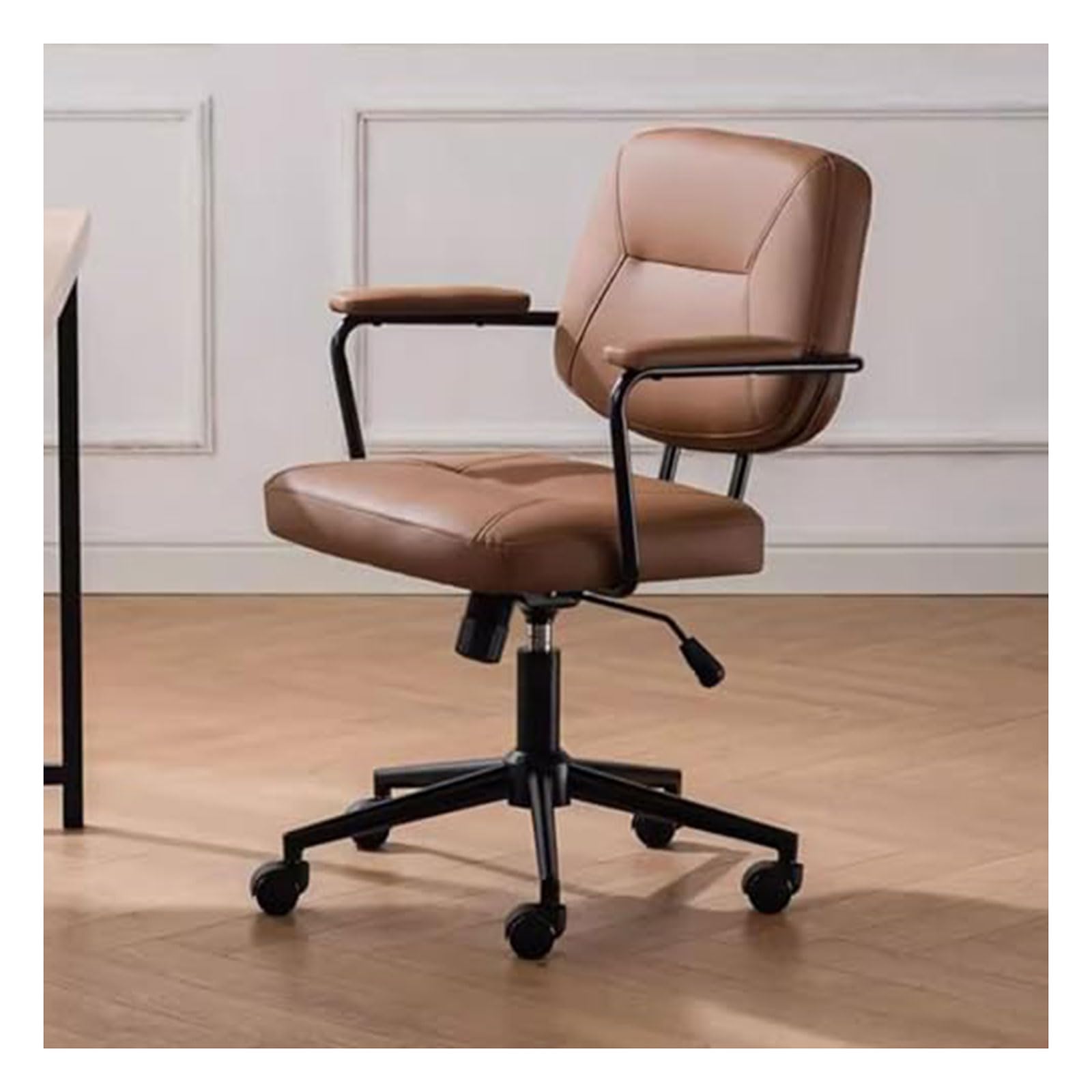 Chaise de bureau ergonomique contre le mal de dos fauteuil en similicuir