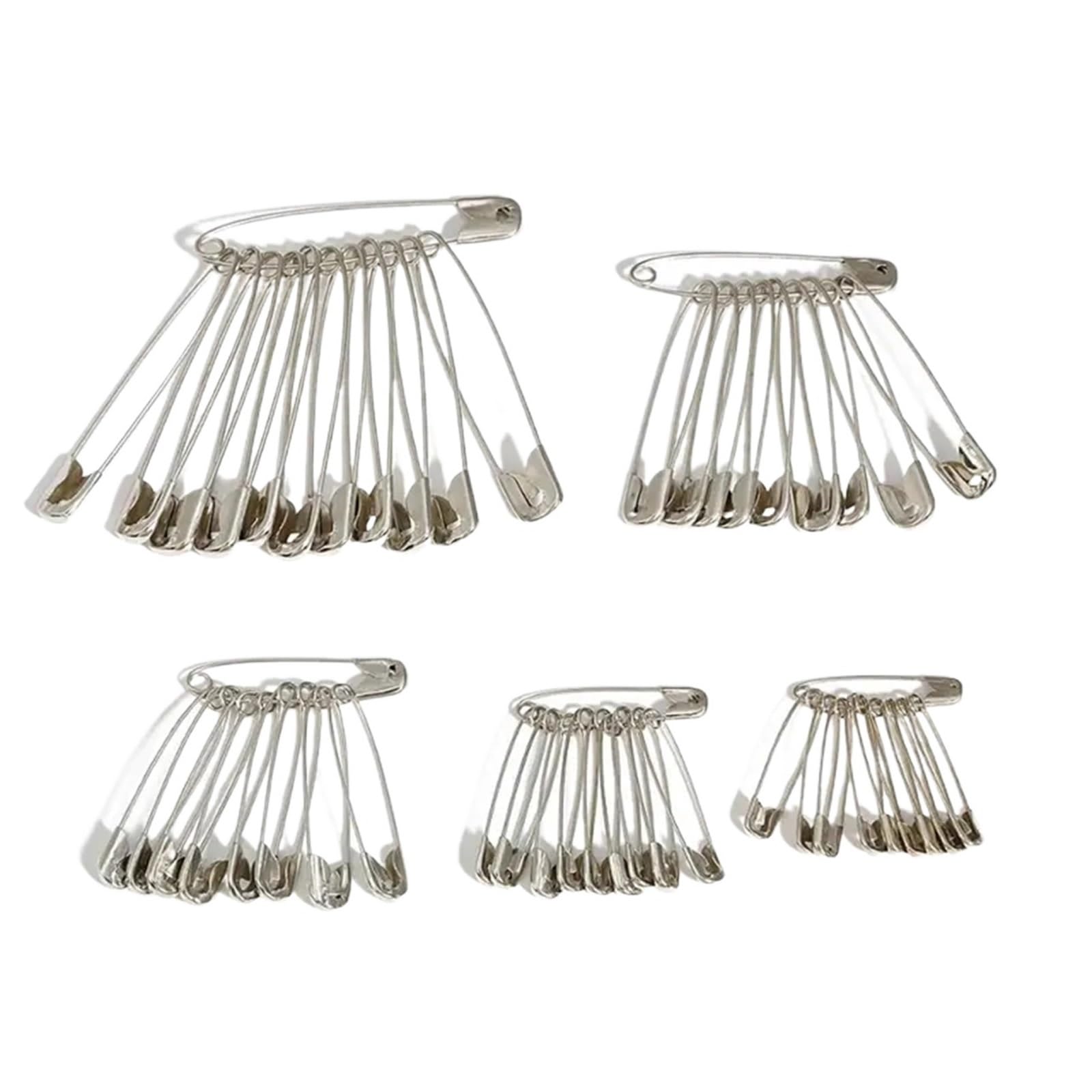 Pins 50/100Pcs Pins Sewing Tools Accessory Silver Metal Needles Pin Brooch Apparel Accessories(6x27mm-100pcs)