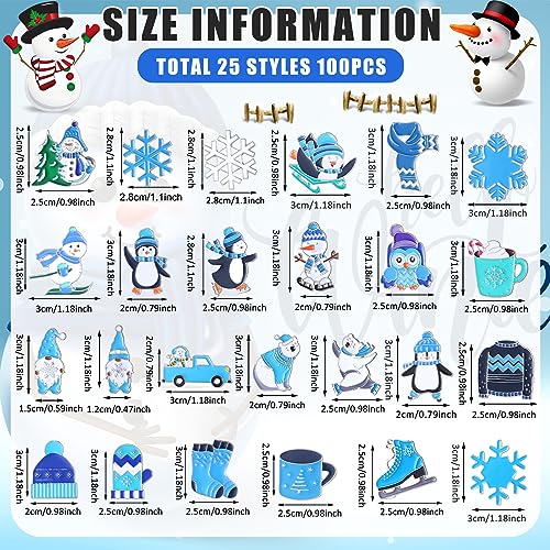 Image of Ceenna 100 Pcs Enamel Pins Bulk Lapel Pins Brooches Decoration Gift for Backpack Clothes Women Mothers Teachers Nurse