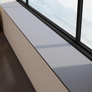 window-sills 15 20 25 30 Cm Window Sill Padding For Narrow Sills, Custom Anti-Slip Bottom Bay Protective Mats For Bedrooms/Balconies, Waterproof & ComfortableBlue L x W,100x30cm/39x12in