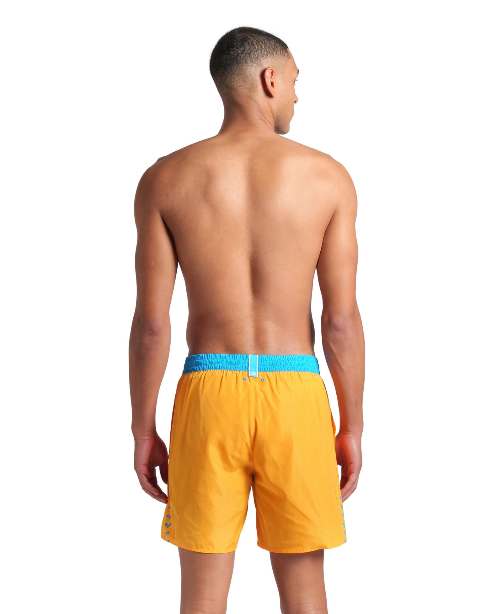 ARENA Men's Team Stripe Beach Boxer Short de Playa Hombre