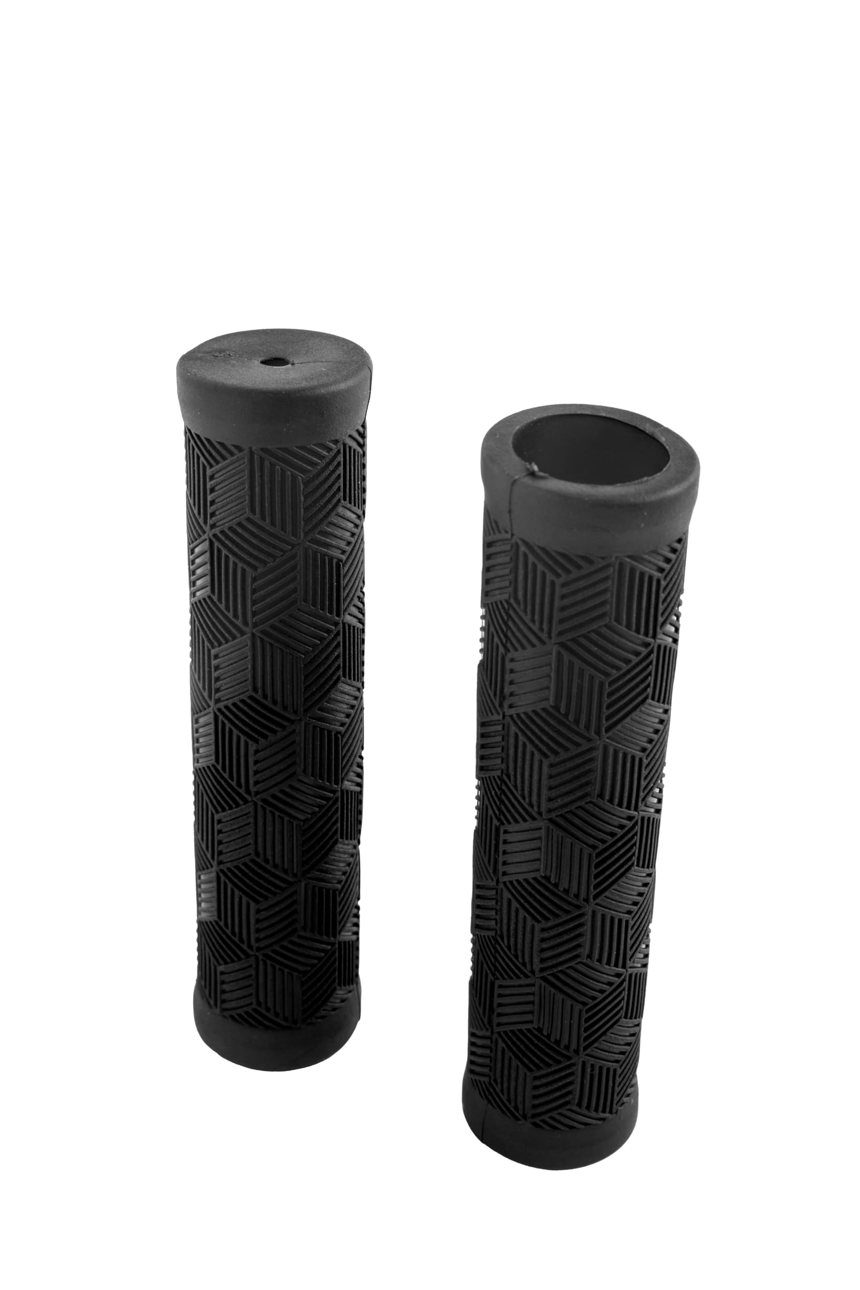 Dark Horse® Bicycle Handlebar Grip Set, Soft Rubber, Non Toxic, Anti-Slip, Standard Size Cycle Handle Grip, Length 12.5 cm (Black)-image-24