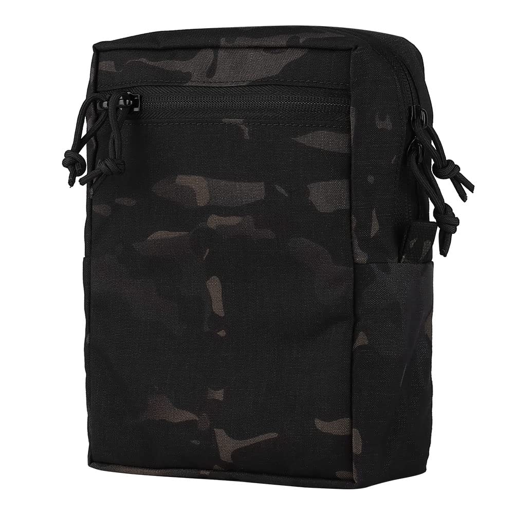 ACEXIER Tactical GP Pouch Molle System Airsoft Organizer Military Waist Pack Hunting Vest Accessories Tools Storage Bag (BCP)