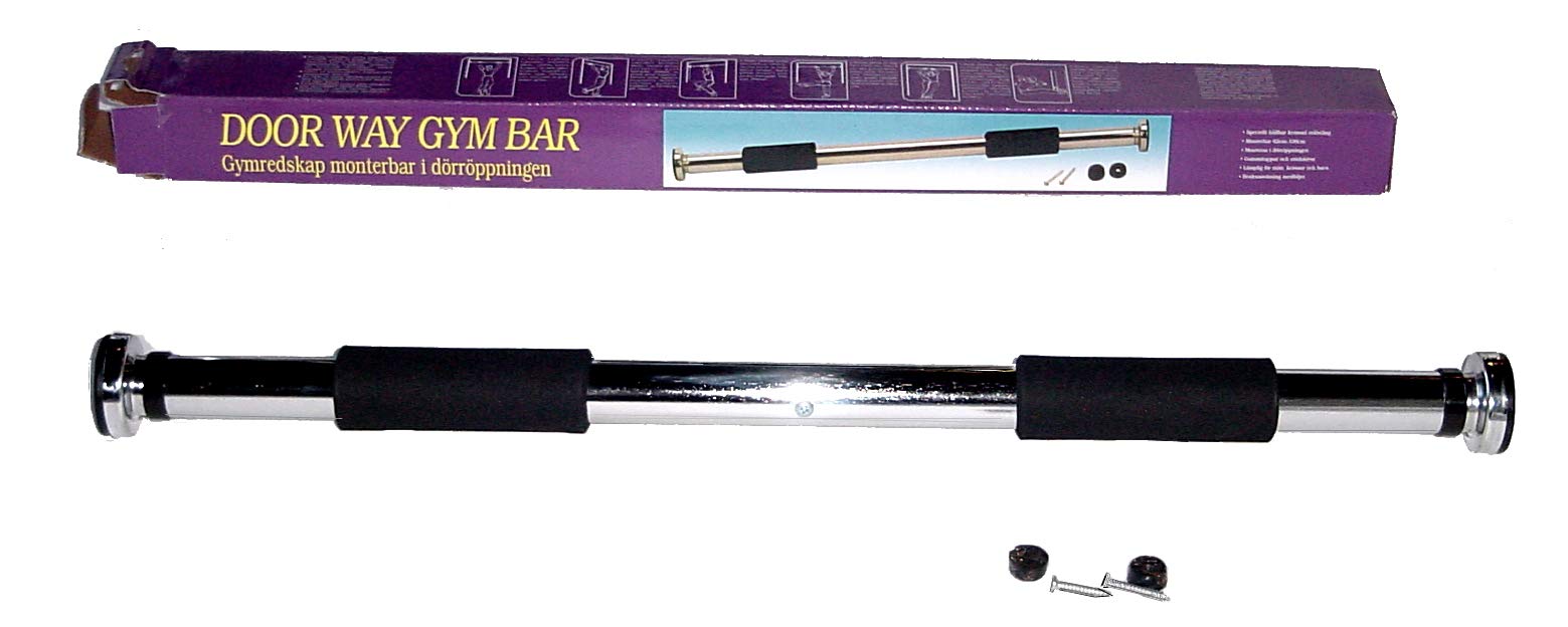 Pull Up Bar Adjustable Chromed Door Way Gym Bar for Strength Training