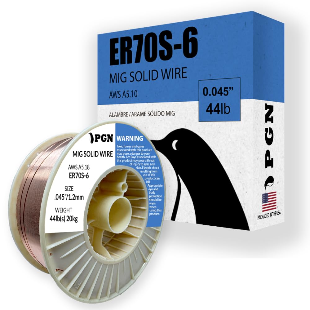 PGN ER70S-6 .045" Solid MIG Welding Wire - 44lb Spool