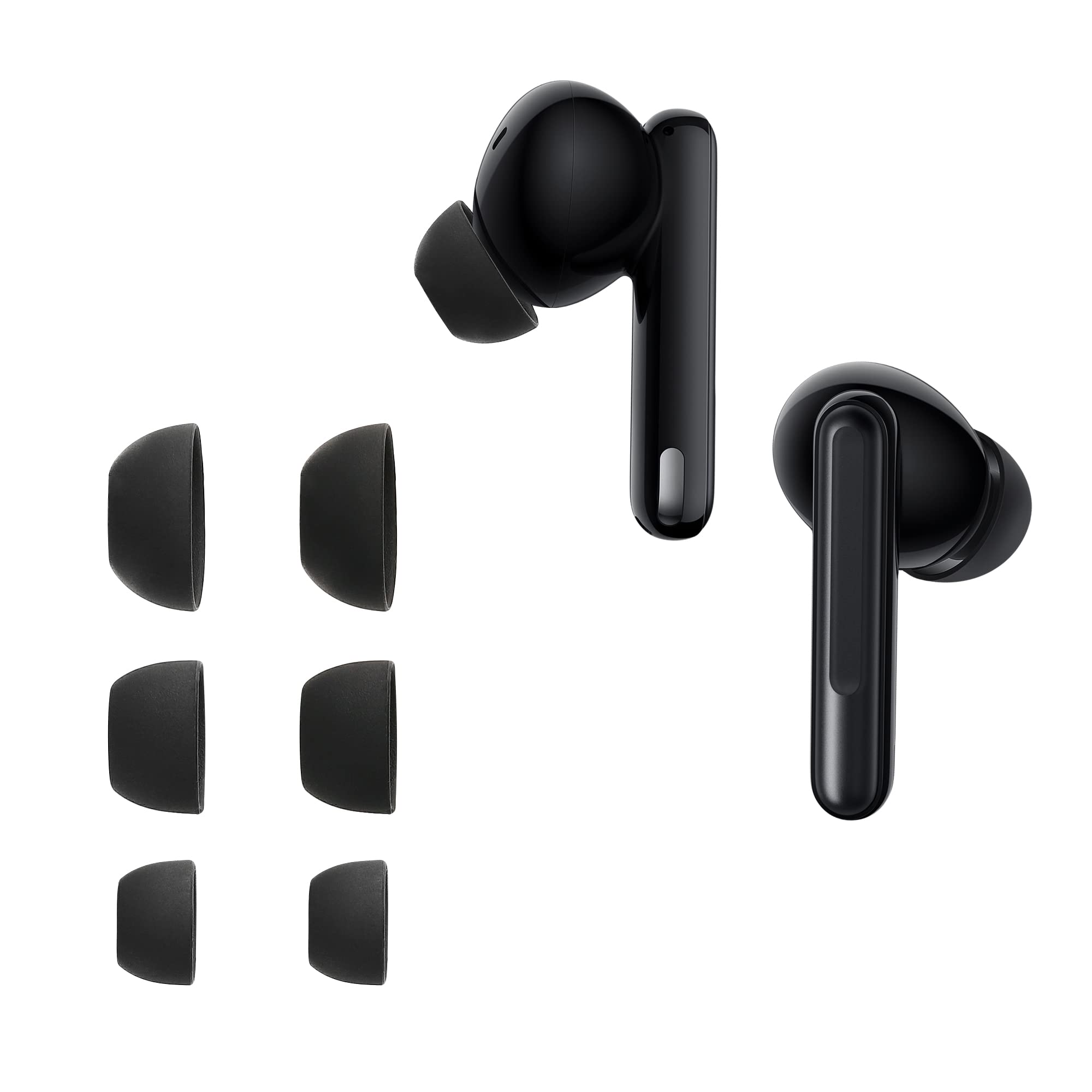 Kwmobile 6 Auricolari Di Ricambio In Silicone Per Huawei FreeLace Pro – 3 Misure (S, M, L) – Colore Verde