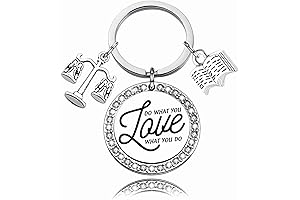 Lawyer Keychain - Law School Graduation Gift - Scales of Justice Charm