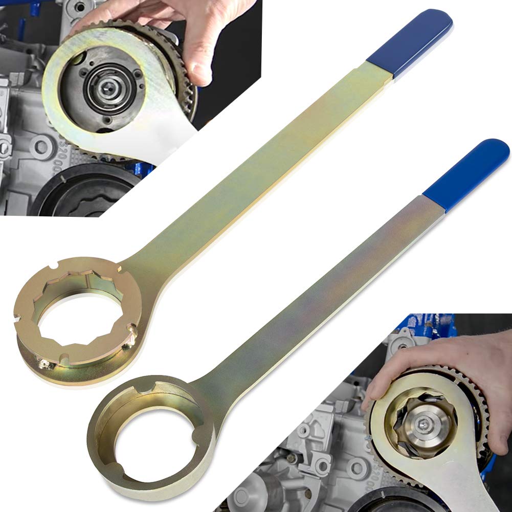 Intake/Exhaust Cam Sprocket Tool Wrench Holder Tool Kit Fit for Subaru AVCS JDM & STD Alternative to #499207400#499207400-A