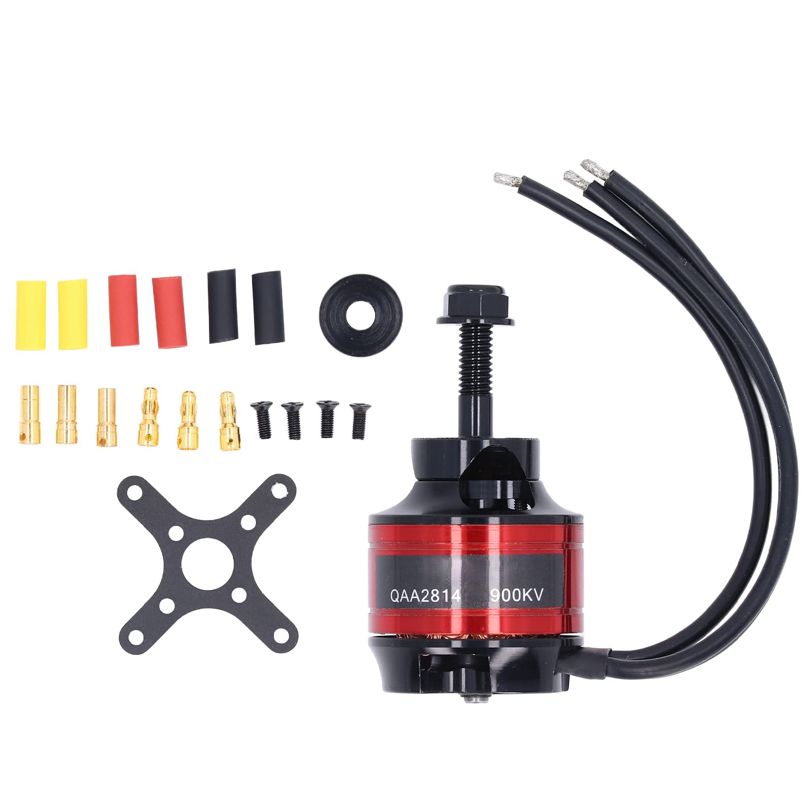 QAA2814900KV Motore Brushless RC, Motore Aereo 14 Poli 6S per Aereo Modello Drone Ad Ala Fissa(CW) Accessori Per Modelli Aerei