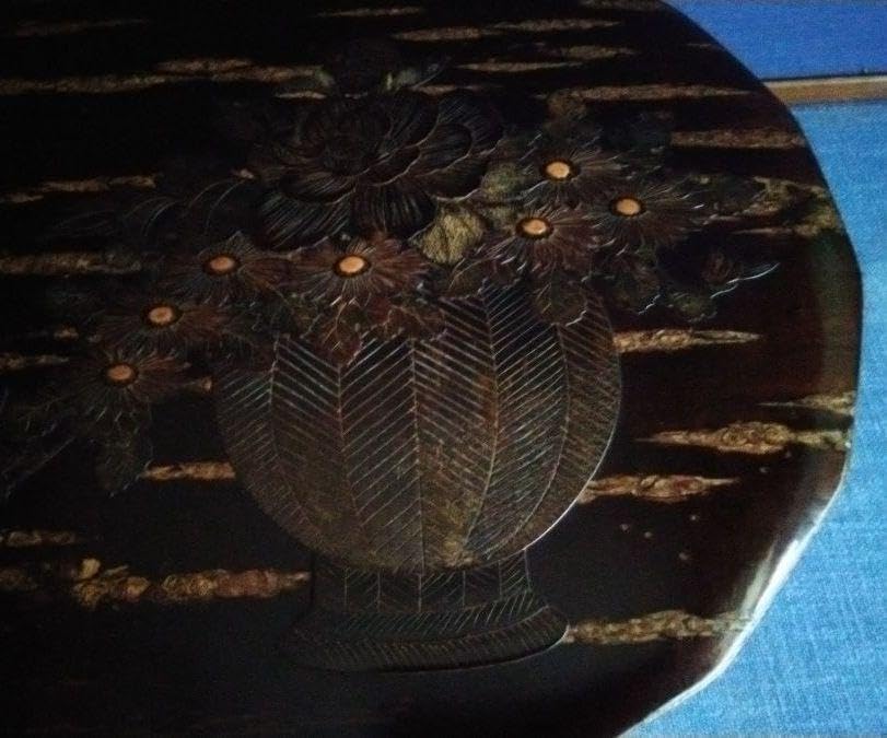 桜樺細工　茶びつ　名工の作品　花籠 桜樺細工 茶びつ 名工の作品 花籠