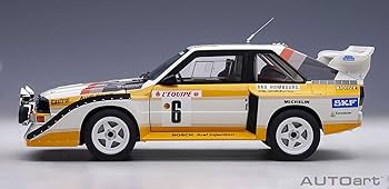 デカール加工品 1/18 AUTOart アウディ クワトロ A2 グループB ワンオフカスタム 1/18 AUTOart アウディ クワトロ A2 グループB
