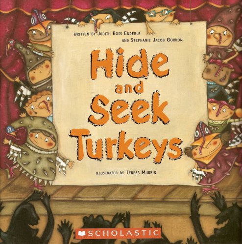 Hide and Seek Turkeys 0439821010 Book Cover