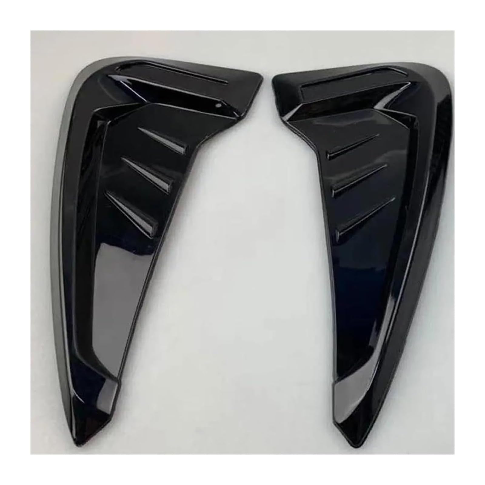 Guardabarros laterales de coche y cubiertas protectoras de goma negra para arcos de rueda 5