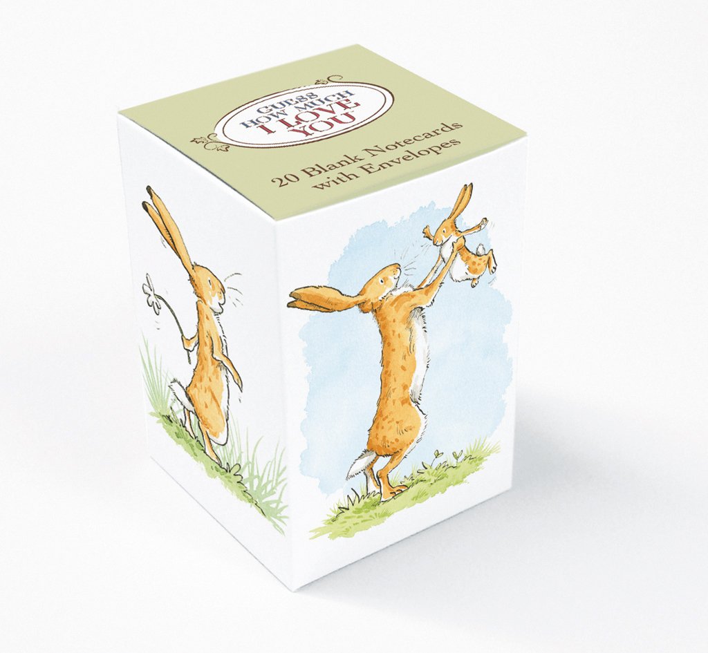 Guess How Much I Love You 20 Blank Notecards with Envelopes