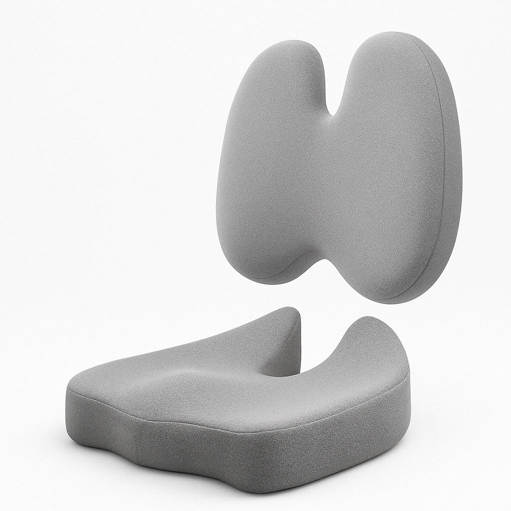 surpass クッション　cixeur afterbase nocare Overrest Ultimate Pro Seat Cushion & Posture Corrector Backrest