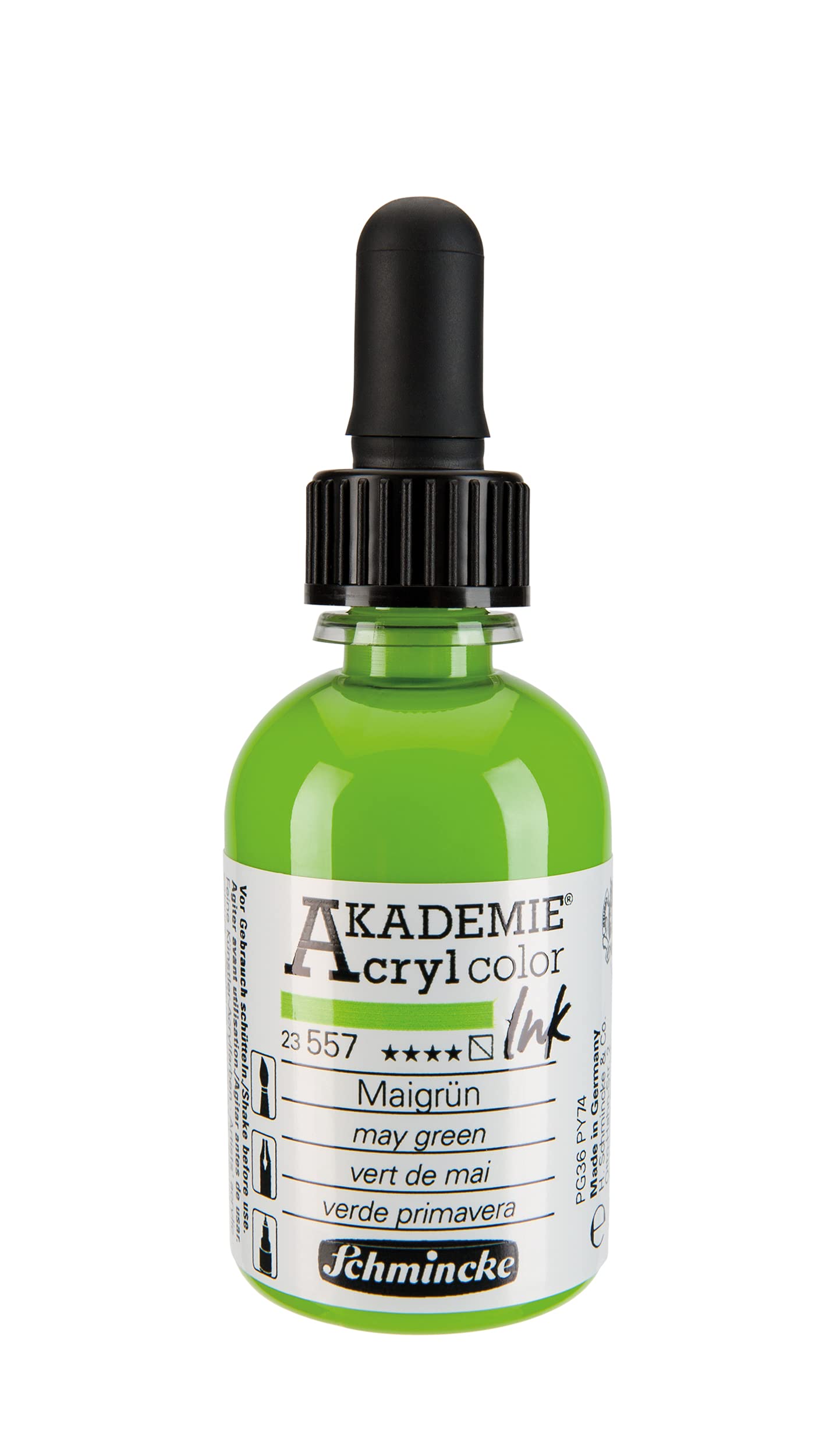 Schmincke Akademie Akrilik Mürekkep 50 ml 557 May Green