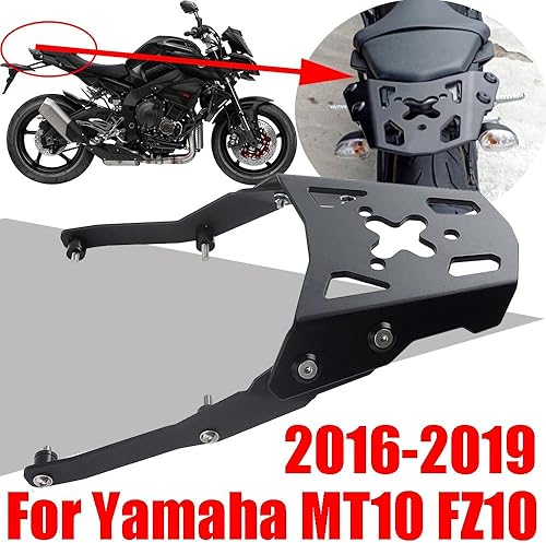 Miniatura 2 de OSMARI Luggage Carrier for MT10 MT 10 FZ10 FZ 10 2016-2019 Motorcycle Accessories Rear Luggage Rack Carrier Rack Shelf Box Holder Support