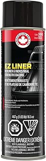 Dominion Sure Seal EZ Liner Aerosol - Fast-Drying Black Bed Liner Spray for DIY Detail, Compatible with Fluid Film, Raptor Liner, and Herculiner - Ideal for Truck Bed Protection, 16.47 Oz