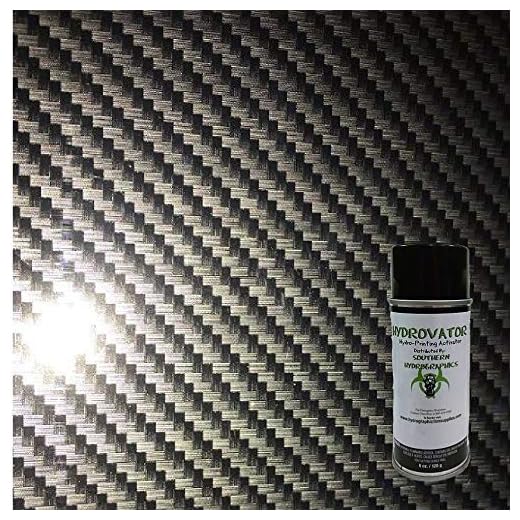 Hydrographic Film Water Transfer Printing Film Hydro Dipping Dip Film Hydrographics Film Carbon Fiber 15 Dip Kit 6 oz Activator & Linear Meter Hydro Film