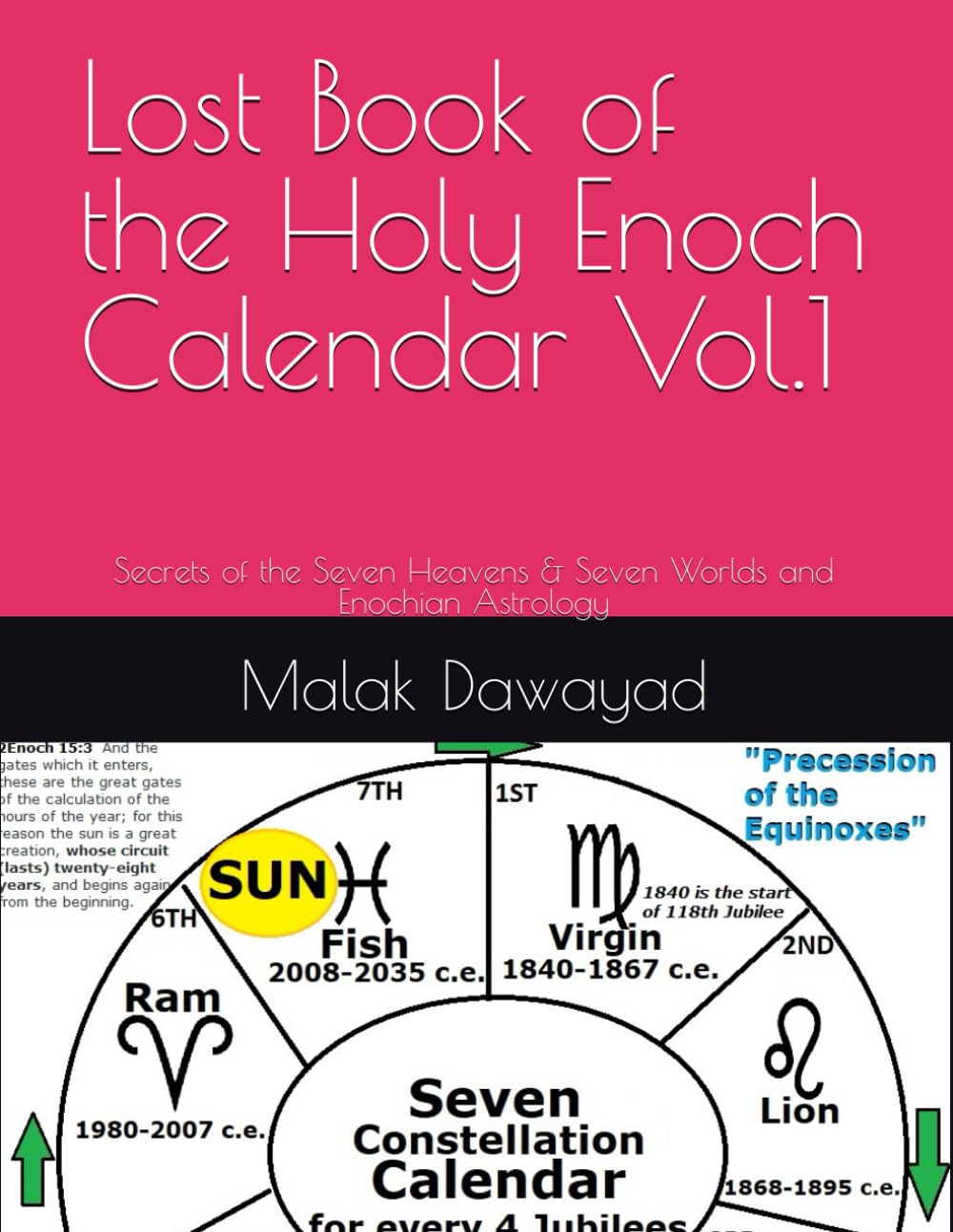 Lost Book of the Holy Enoch Calendar Vol.1: Secrets of the Seven Heavens & Seven Worlds and Enochian Astrology