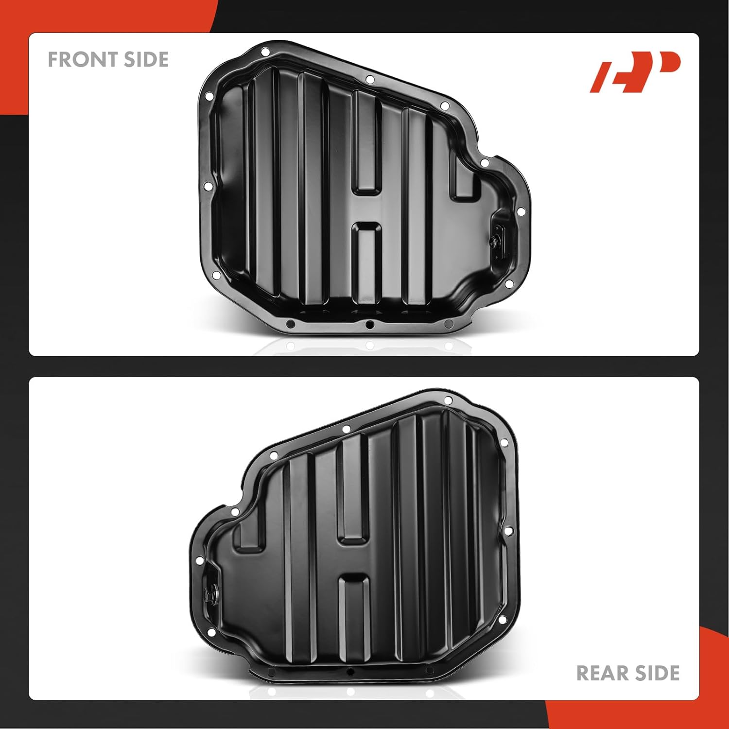 A-Premium Engine Oil Pan Sump with Drain Plug & Gasket Compatible with Nissan Altima 2007-2013 L4 2.5L