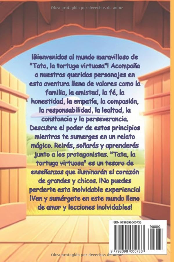 Miniatura 2 de TATA, LA TORTUGA VIRTUOSA LA GRANJA DE LAS FLORES (Spanish Edition)