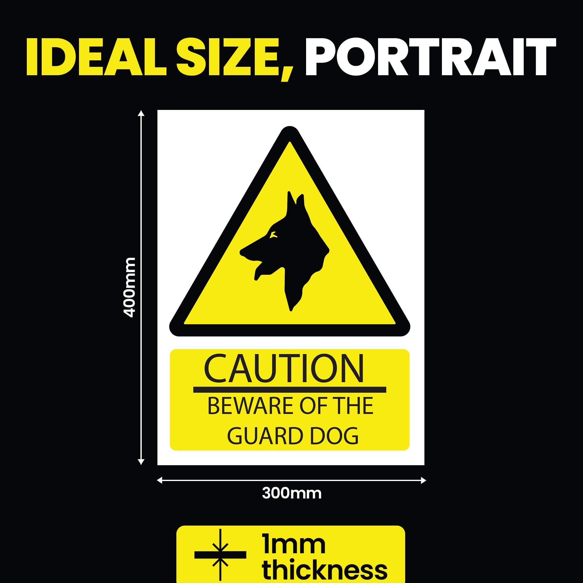 Cartello In Metallo Divertente 'Warning Beware Of Cane Corso' – Targa Vintage Per Casa E Giardino, 20x30 Cm