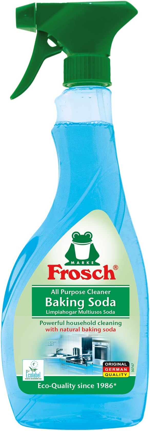 Frosch Natural Baking Soda Multi-Surface All Purpose Cleaner Spray, 500ml