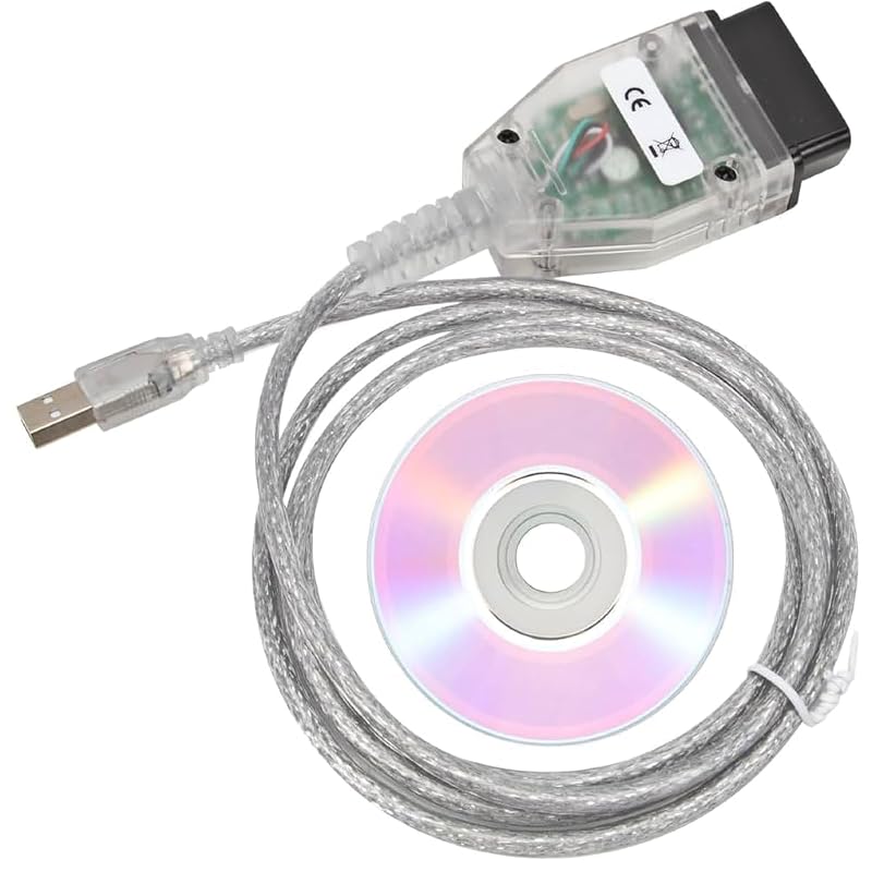 Cabo de Diagnóstico Mini VCI J2534 OBD2 USB para Toyota TIS Techstream, Conector de 16 pinos, Windows XP e Windows 7 32 bits KUJOBUY