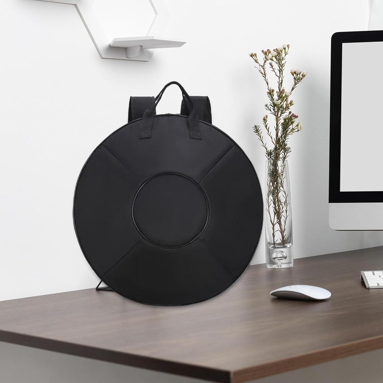 Torba na bęben ręczny, torba na bęben na instrumenty muzyczne, średnica 56 cm, lekka torba na bęben, profesjonalne akcesoria ochronne