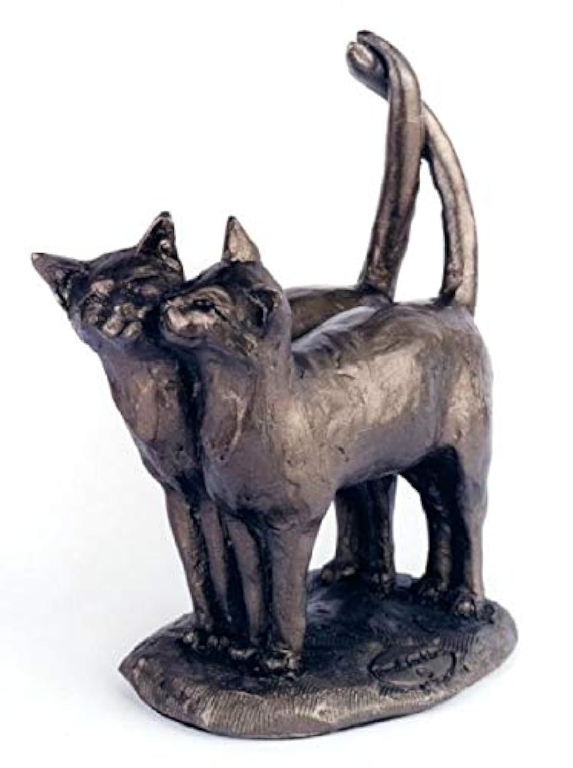 Sculpture de Chat en Bronze par Paul Jenkins