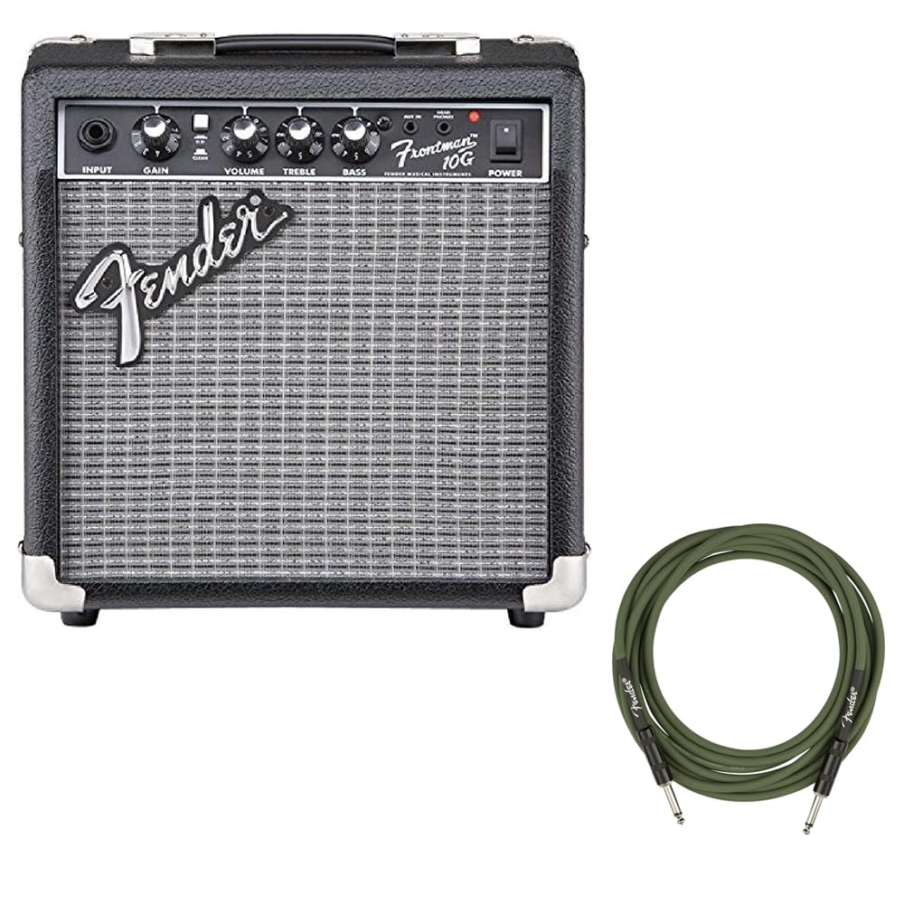 ギター Fender Frontman 10G Amazon.com: Fender Frontman 10G Guitar Amp, 10 Watts, with 2