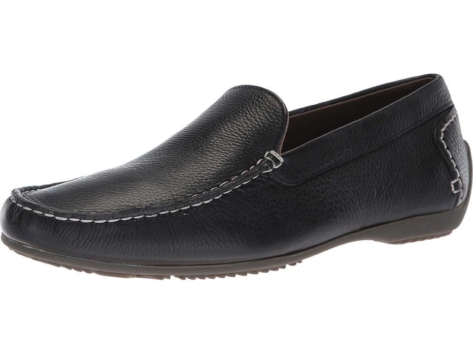 

Hush Puppies Schnauzer Slip-On (Black Leather) Men's Shoes