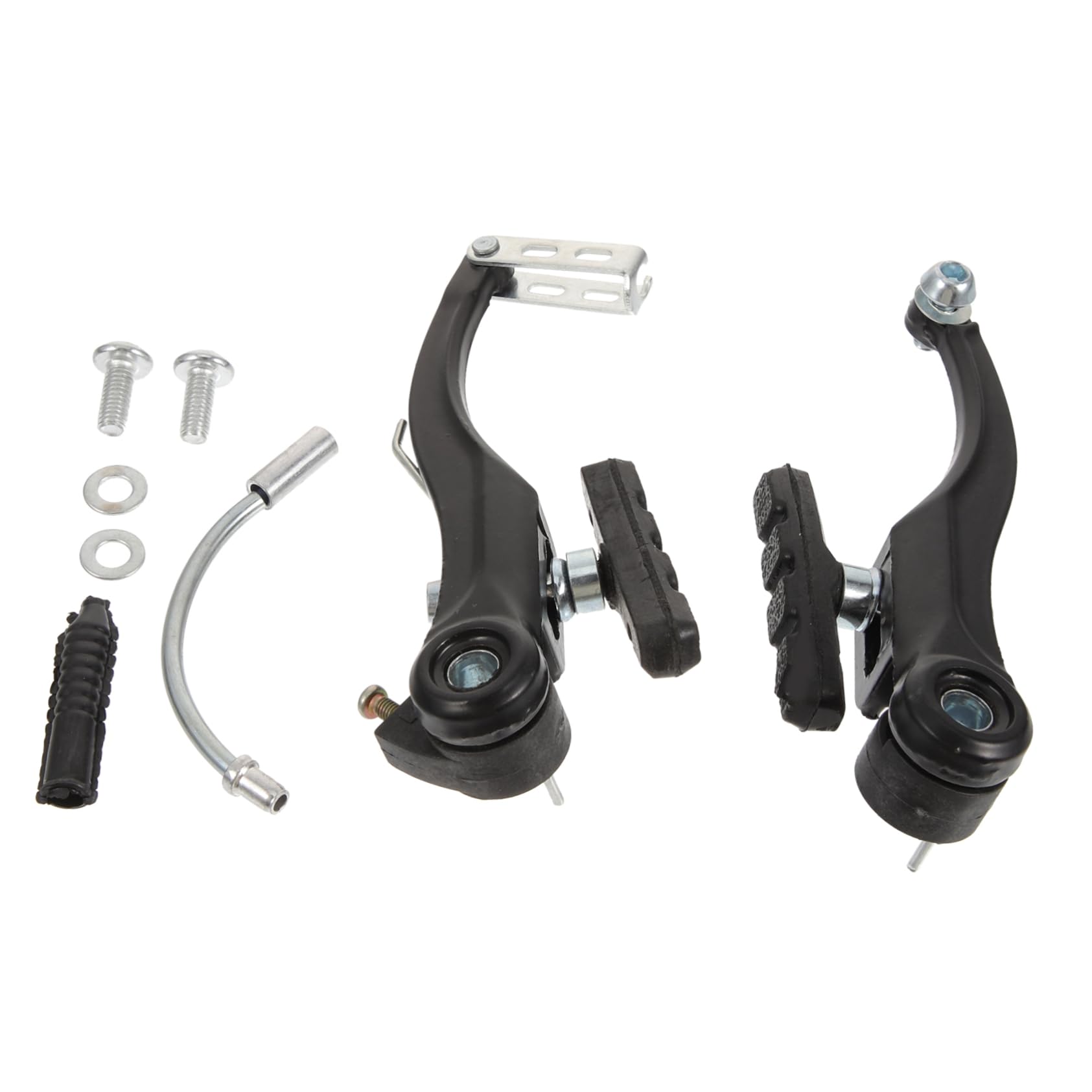 BCOATH Bike Brake Pads Replacement Kit Metal Calipers Brakes for Bike Sturdy Structure Weatherproof Design