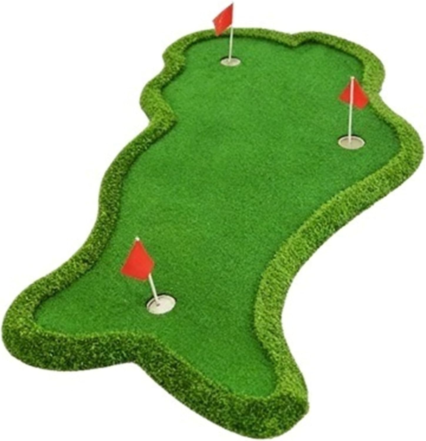 Compatible Washable Anti-Slip Golf Putting Mat for Indoor & Outdoor Use
