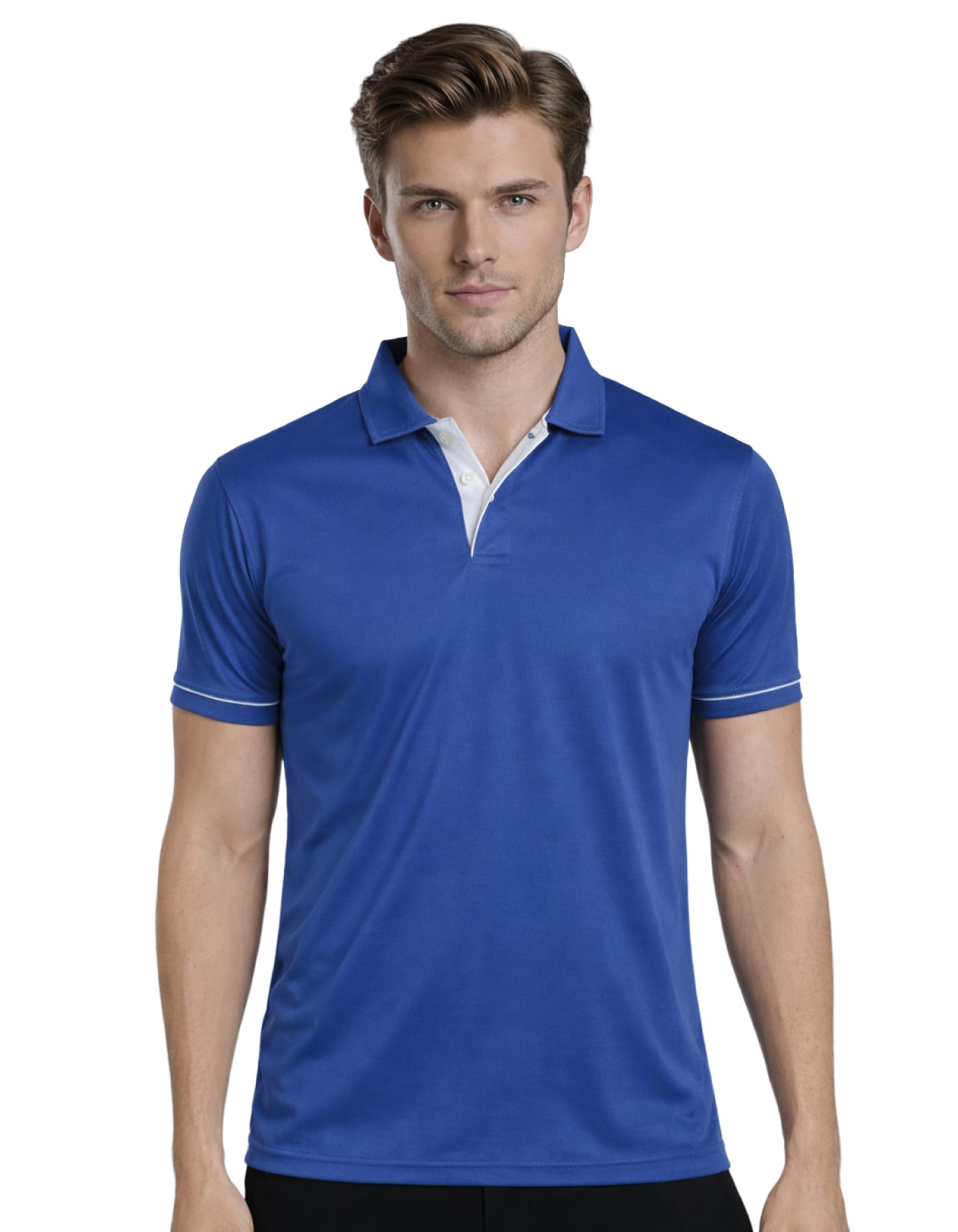 scott international Polo T Shirt | Collar Half Sleeves Plain T-Shirt |Tshirt for Men Stylish | Men's Tshirt | Casual Tee for Sports, Gym, and Everyday Comfort | Men’s All-Season Dry Fit T-Shirt-picture-22