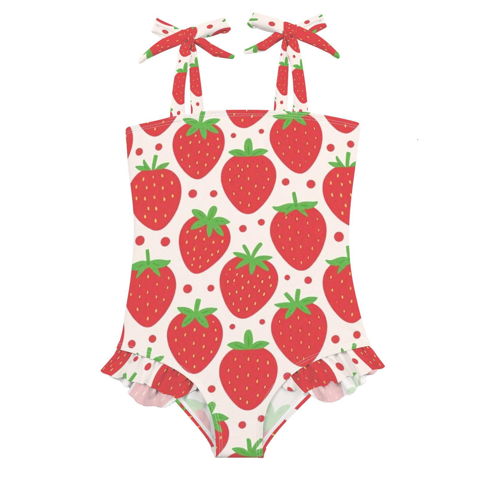 FRODOTGV Costume da bagno intero da ragazza, ad asciugatura rapida, costume da bagno per bambine