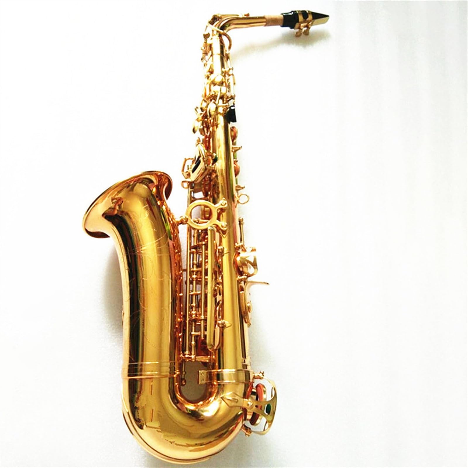 professionnel Saxophone Instruments De Musique À Vent Saxophone Alto Mib Doré Saxophone Mi Bémol Avec Bec Et Étui