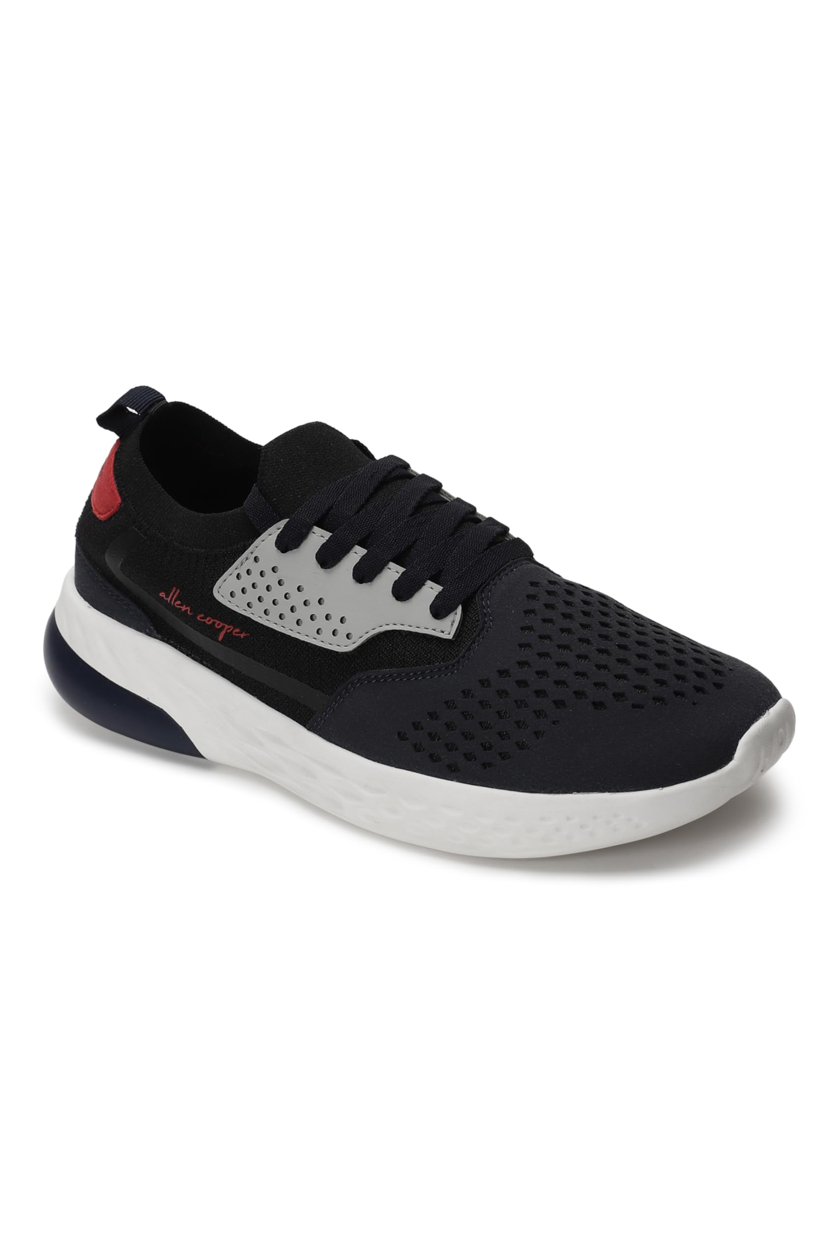 Allen Cooper Training,Atheletic,Gym,Sports Comfortable Extra Max Cusion with Memory Foam Insole,Anti Skid Tech Grip Walking Shoes for Men(553-NAVY/Size-7) (B0CJ2K2DT6) Amazon Price History, Amazon Price Tracker