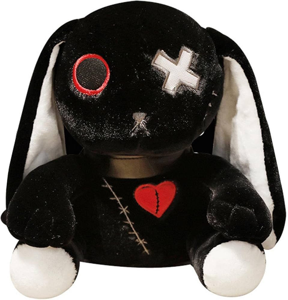 発送不可　ウサギ　ゴシック❤️163センチ　ラビット　人形 Amazon.co.jp: クレイジーラビット ぬいぐるみ,ゴシックぬいぐるみ