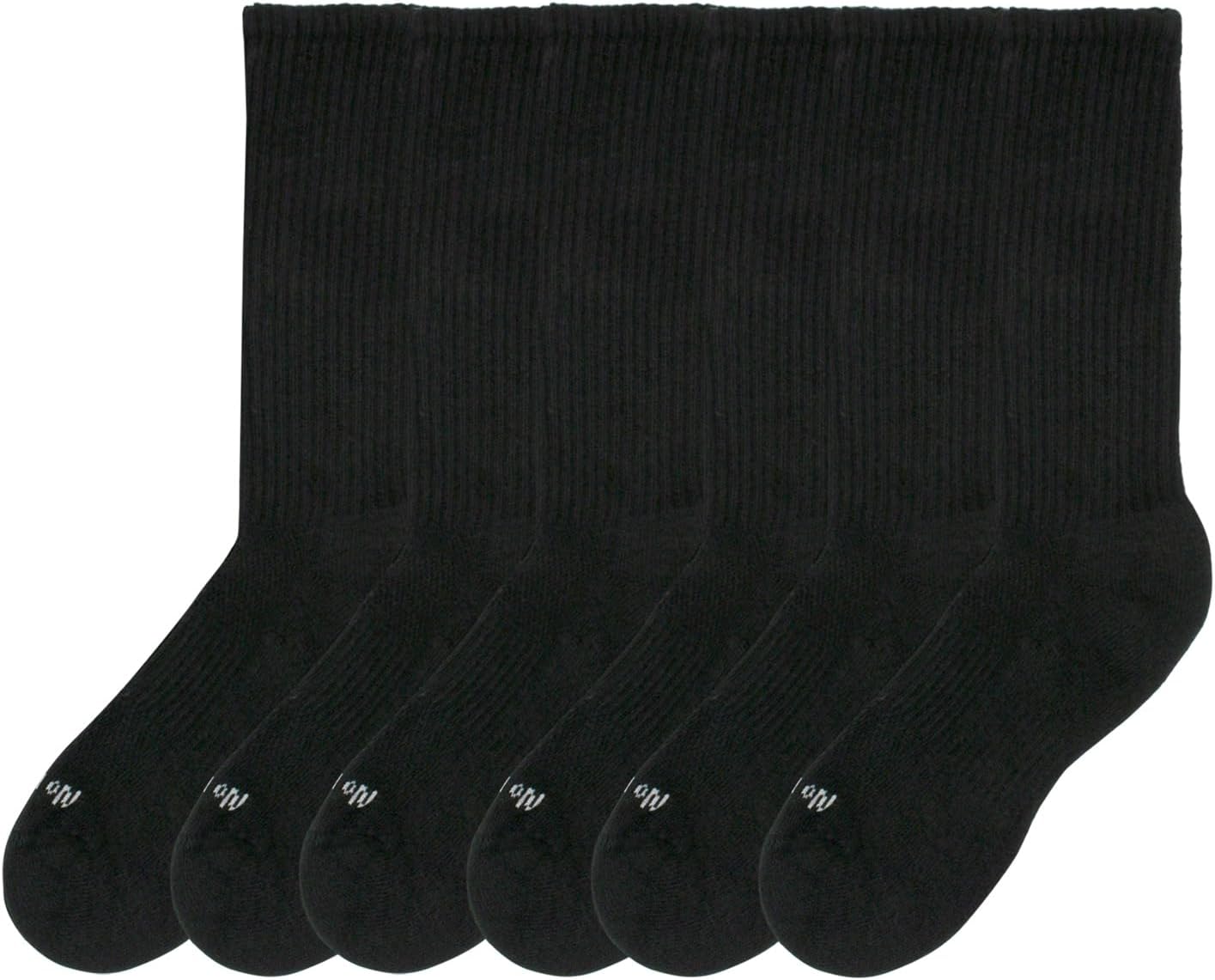 No Nonsense womens Soft & Breathable Cushioned Crew Sock 6 Pair Pack - Image 3